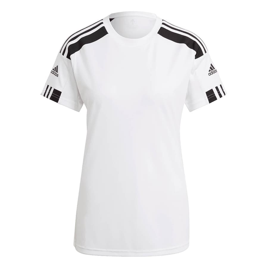 3 adidas Damen Trikots Squadra 21 weiß/schwarz, Gr. XS